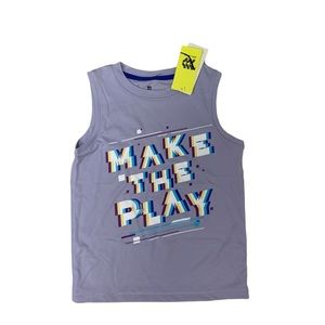 2/$12 💥🆕 All In Motion Girls Sleeveless Tank Lavender Shirt | Size 4/5 | 1106